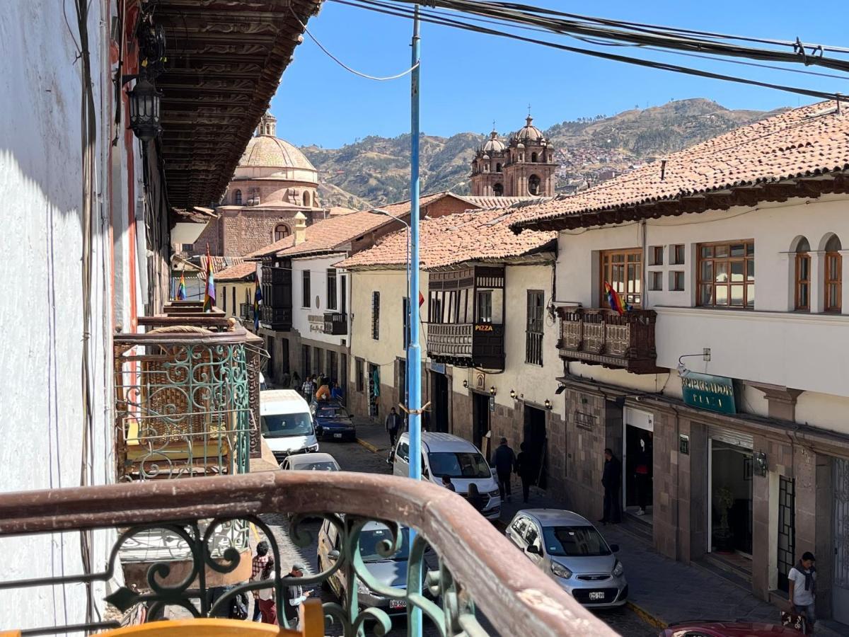 Pensión Plaza De Armas Estudio Con Bano Y Balcon Privado Cuzco